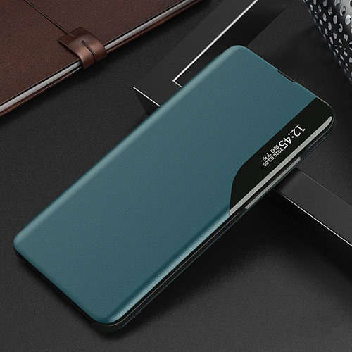 Leather Case Stands Flip Cover Holder L03 for Oppo Reno8 Pro 5G Green
