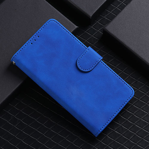Leather Case Stands Flip Cover Holder L03Z for Huawei Mate 40 Blue