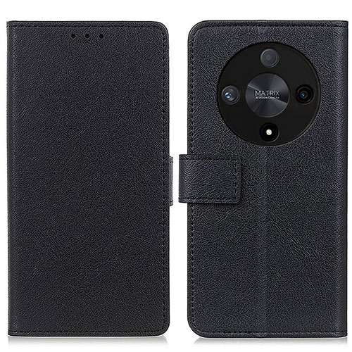 Leather Case Stands Flip Cover Holder M08L for Huawei Honor Magic6 Lite 5G Black