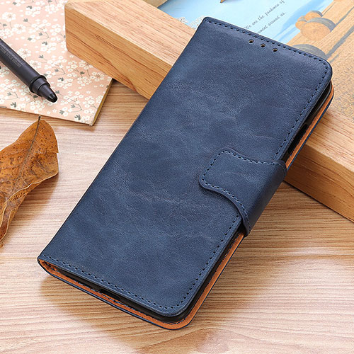 Leather Case Stands Flip Cover Holder M10L for Motorola Moto Edge S30 5G Blue