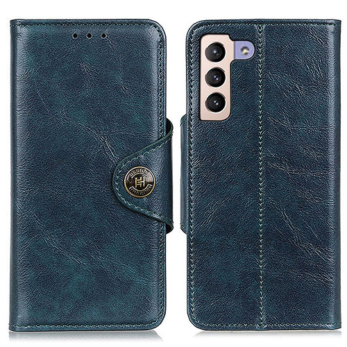 Leather Case Stands Flip Cover Holder M12L for Samsung Galaxy S23 5G Blue