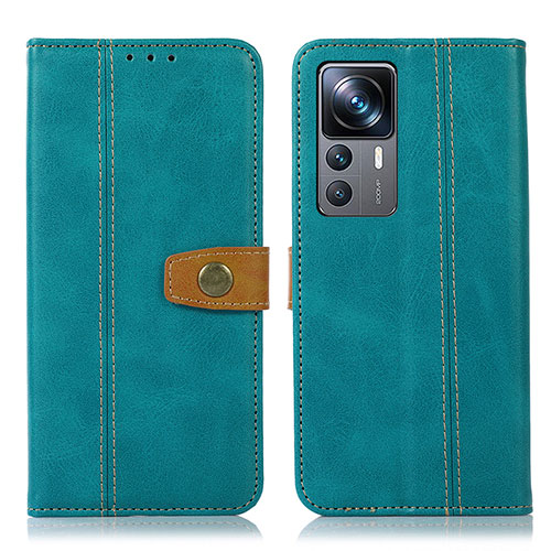 Leather Case Stands Flip Cover Holder M16L for Xiaomi Mi 12T Pro 5G Green