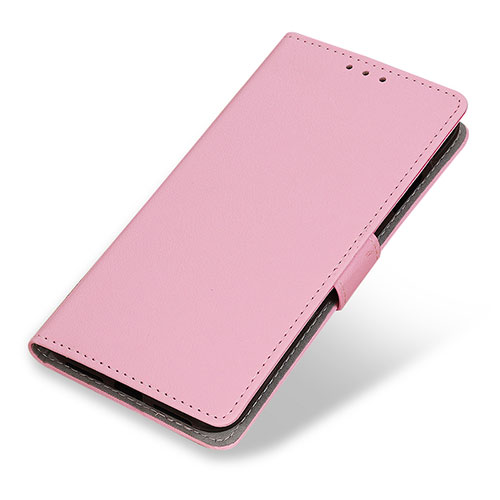 Leather Case Stands Flip Cover Holder M21L for Samsung Galaxy S22 Plus 5G Pink