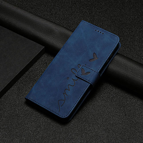Leather Case Stands Flip Cover Holder Y06X for Realme 11 5G Blue