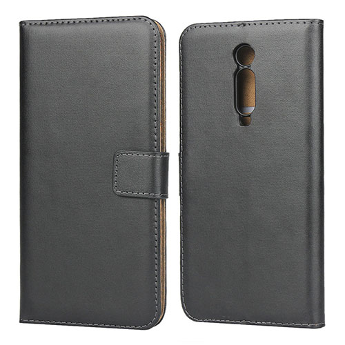 Leather Case Stands Flip Cover K01 for Xiaomi Redmi K20 Black