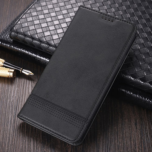 Leather Case Stands Flip Cover K03 Holder for Huawei Mate 40E 4G Black