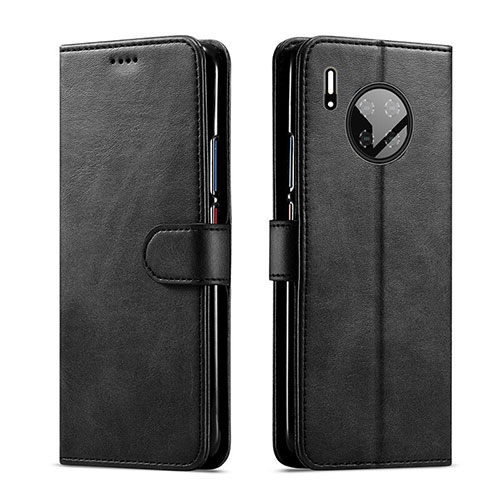 Leather Case Stands Flip Cover L01 for Huawei Mate 30 Black