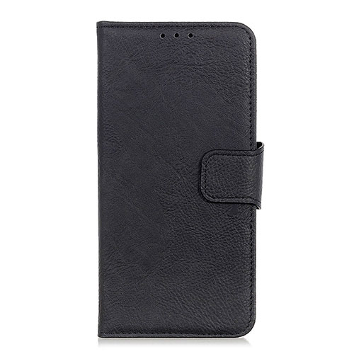 Leather Case Stands Flip Cover L01 Holder for Alcatel 1S (2019) Black