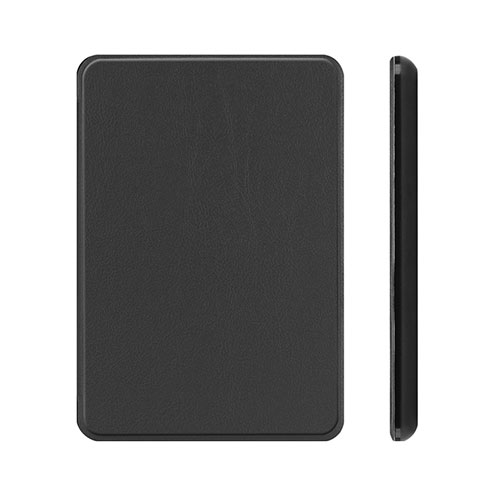 Leather Case Stands Flip Cover L01 Holder for Amazon Kindle Paperwhite 6 inch Black