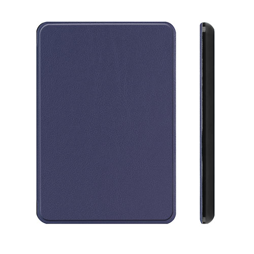 Leather Case Stands Flip Cover L01 Holder for Amazon Kindle Paperwhite 6 inch Blue
