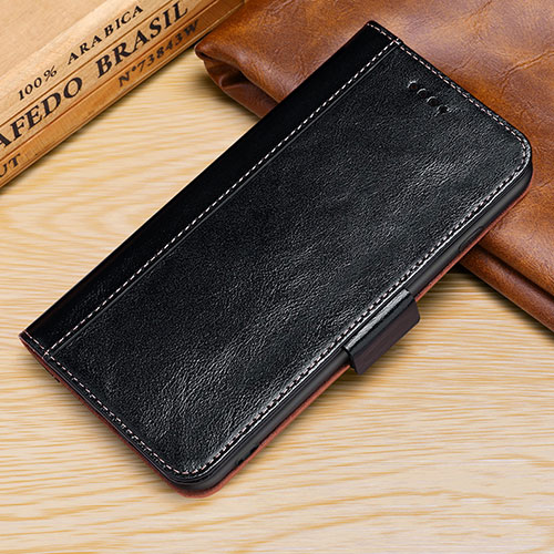 Leather Case Stands Flip Cover L01 Holder for Apple iPhone XR Black