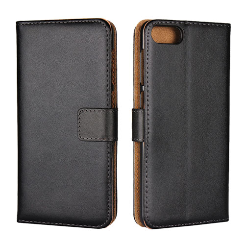 Leather Case Stands Flip Cover L01 Holder for Asus Zenfone 4 Max ZC554KL Black