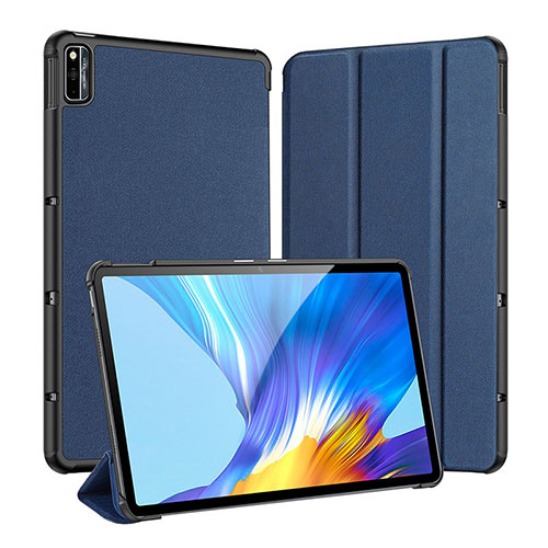 Leather Case Stands Flip Cover L01 Holder for Huawei Honor Pad V6 10.4 Blue