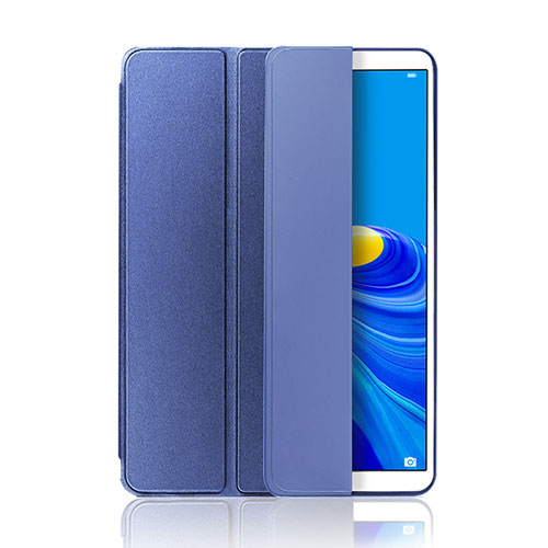 Leather Case Stands Flip Cover L01 Holder for Huawei MatePad 10.8 Blue