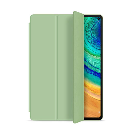 Leather Case Stands Flip Cover L01 Holder for Huawei MatePad Pro Matcha Green