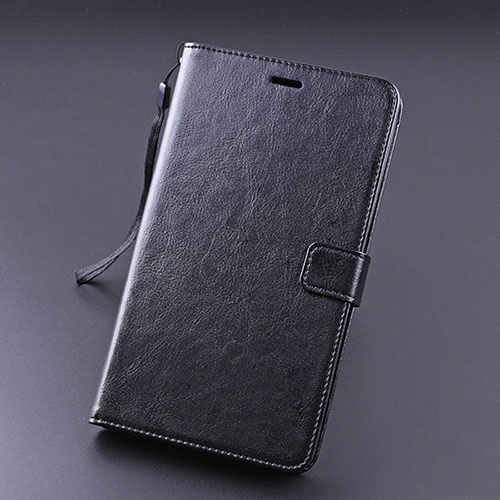 Leather Case Stands Flip Cover L01 Holder for Huawei MediaPad X2 Black