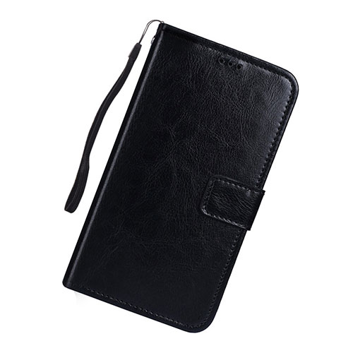 Leather Case Stands Flip Cover L01 Holder for Samsung Galaxy M80S Black