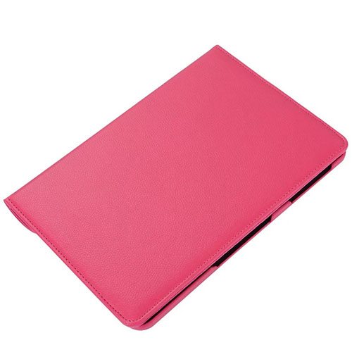 Leather Case Stands Flip Cover L01 Holder for Samsung Galaxy Tab S6 Lite 10.4 SM-P610 Hot Pink