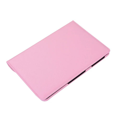 Leather Case Stands Flip Cover L01 Holder for Samsung Galaxy Tab S6 Lite 4G 10.4 SM-P615 Pink