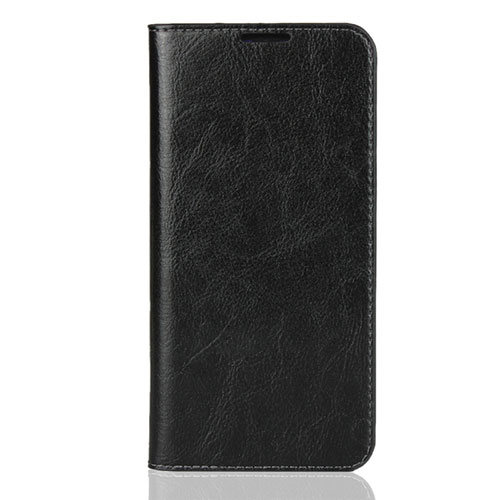 Leather Case Stands Flip Cover L01 Holder for Xiaomi Mi 9 Pro 5G Black