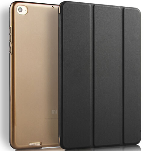Leather Case Stands Flip Cover L02 for Xiaomi Mi Pad 2 Black