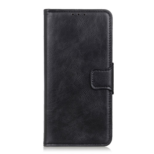 Leather Case Stands Flip Cover L02 Holder for Apple iPhone 12 Black