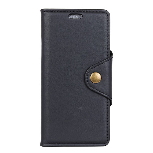 Leather Case Stands Flip Cover L02 Holder for Asus Zenfone Max Pro M1 ZB601KL Black