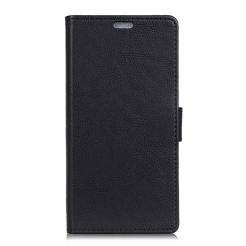Leather Case Stands Flip Cover L02 Holder for Asus ZenFone V Live Black