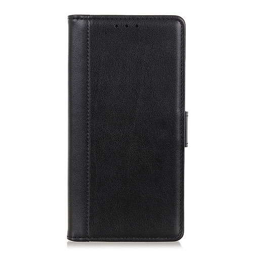 Leather Case Stands Flip Cover L02 Holder for BQ Aquaris C Black