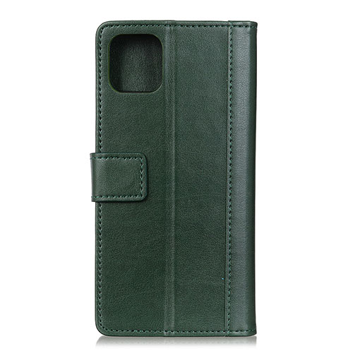 Leather Case Stands Flip Cover L02 Holder for Google Pixel 4 Green