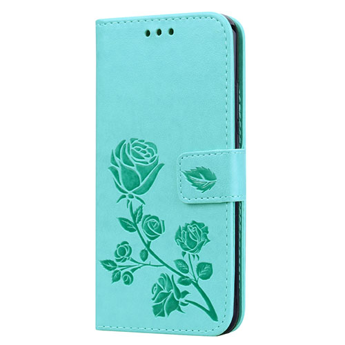 Leather Case Stands Flip Cover L02 Holder for Huawei Nova 3e Green