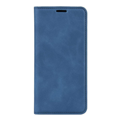 Leather Case Stands Flip Cover L02 Holder for Huawei P40 Pro Blue