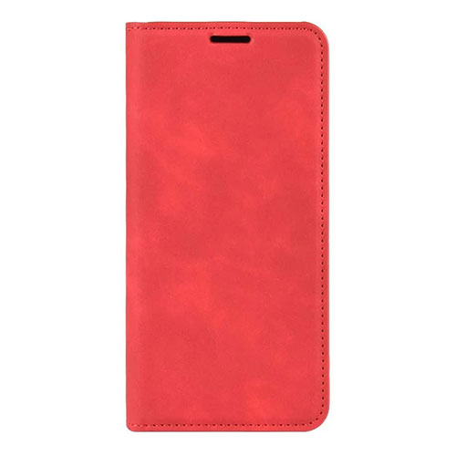 Leather Case Stands Flip Cover L02 Holder for Huawei P40 Red