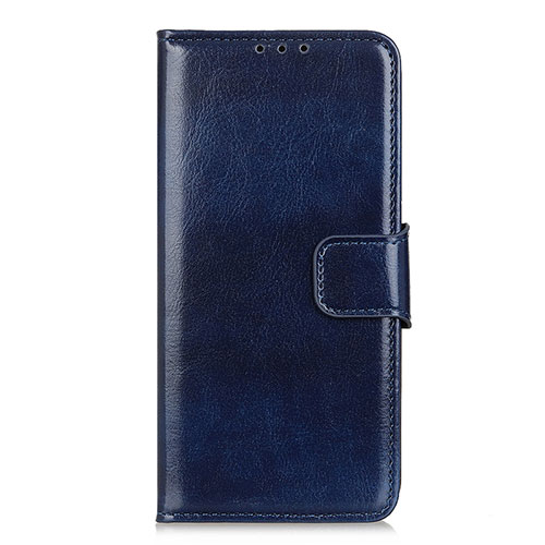 Leather Case Stands Flip Cover L02 Holder for OnePlus 8T 5G Blue