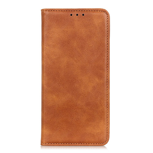 Leather Case Stands Flip Cover L02 Holder for Samsung Galaxy A01 Core Orange