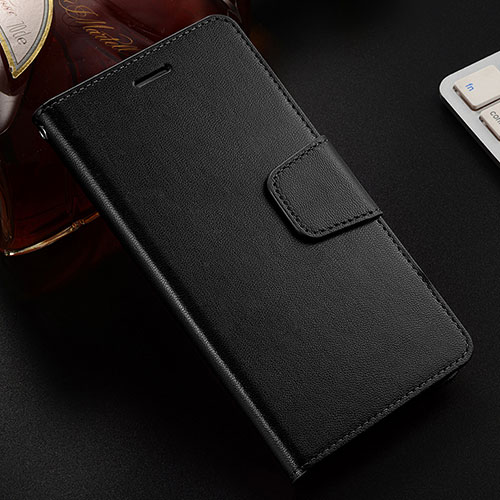 Leather Case Stands Flip Cover L03 Holder for Huawei Honor 8X Black