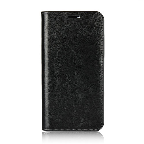 Leather Case Stands Flip Cover L03 Holder for Huawei Honor 9 Lite Black