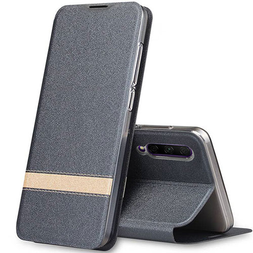 Leather Case Stands Flip Cover L03 Holder for Huawei Honor 9X Pro Gray