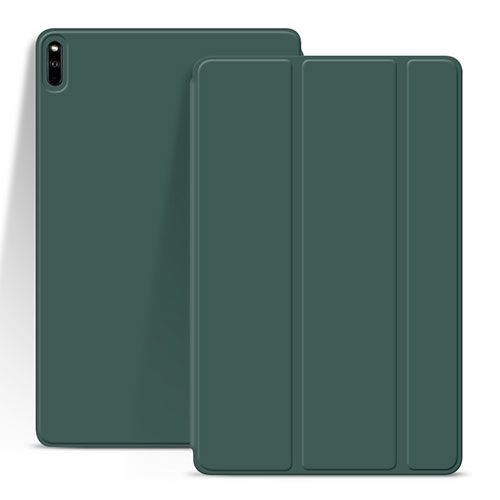 Leather Case Stands Flip Cover L03 Holder for Huawei MatePad Pro Green