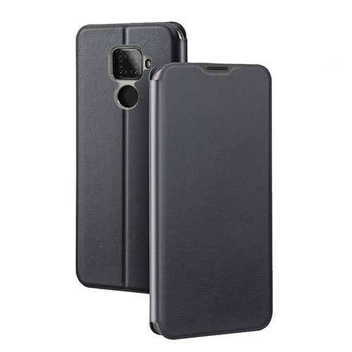 Leather Case Stands Flip Cover L03 Holder for Huawei Nova 5z Black