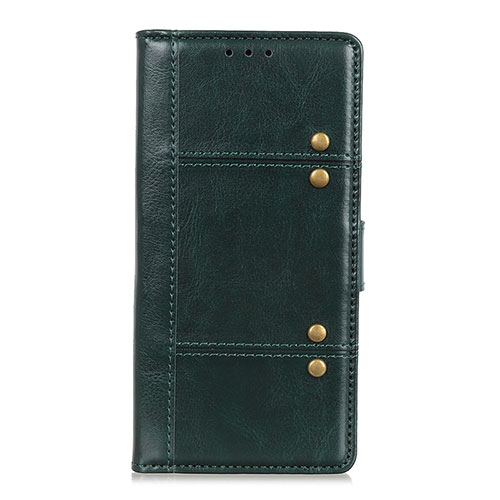 Leather Case Stands Flip Cover L03 Holder for Huawei Nova 8 SE 5G Green