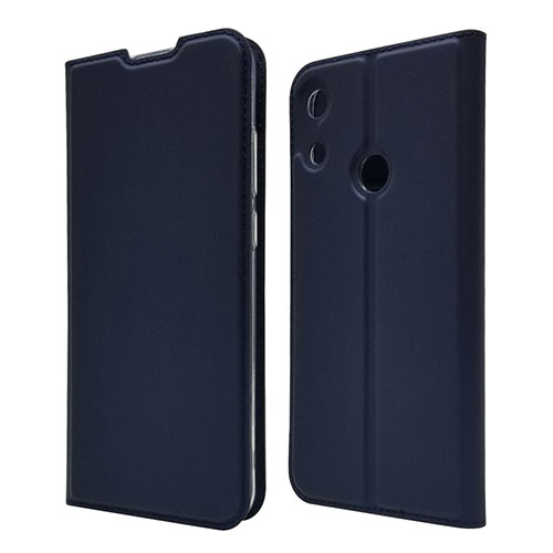 Leather Case Stands Flip Cover L03 Holder for Huawei Y6s Blue
