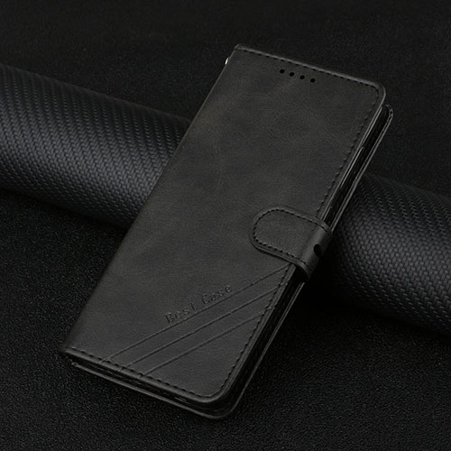 Leather Case Stands Flip Cover L03 Holder for Motorola Moto Edge 20 Pro 5G Black