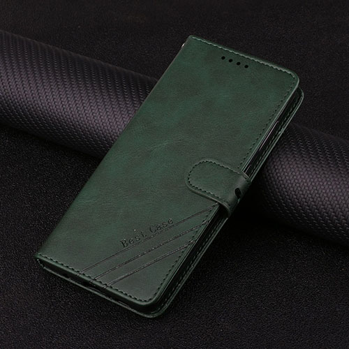 Leather Case Stands Flip Cover L03 Holder for Motorola Moto Edge S Pro 5G Green