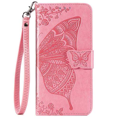 Leather Case Stands Flip Cover L03 Holder for Samsung Galaxy A51 5G Pink