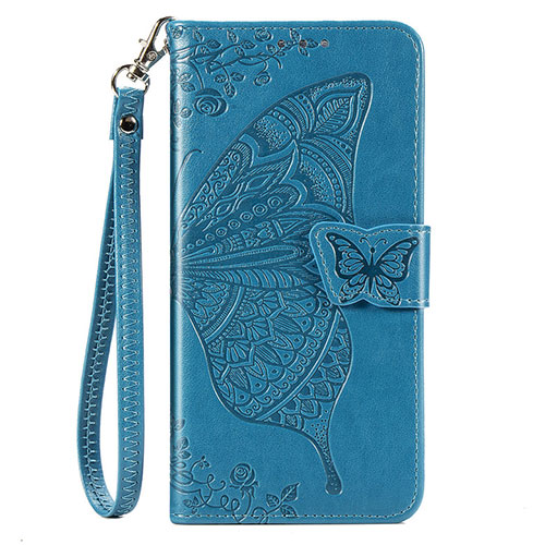 Leather Case Stands Flip Cover L03 Holder for Samsung Galaxy A51 5G Sky Blue