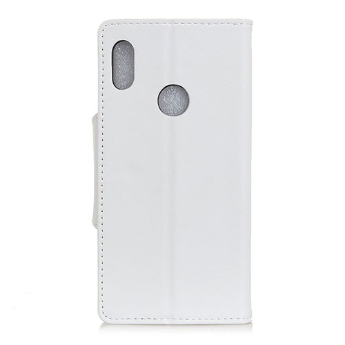 Leather Case Stands Flip Cover L04 Holder for BQ X2 White