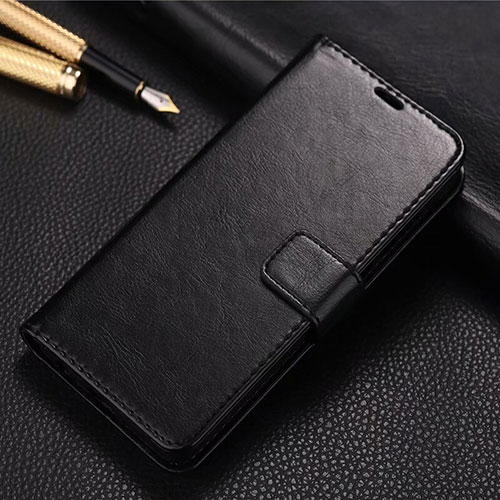 Leather Case Stands Flip Cover L04 Holder for Huawei Honor 9X Pro Black