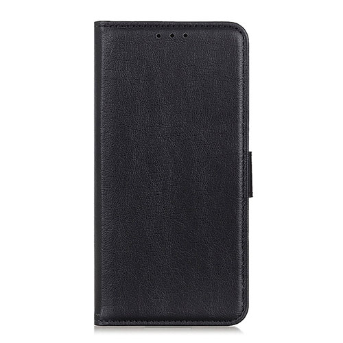 Leather Case Stands Flip Cover L04 Holder for Oppo A53s Black