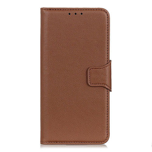 Leather Case Stands Flip Cover L04 Holder for Oppo Find X2 Pro Brown